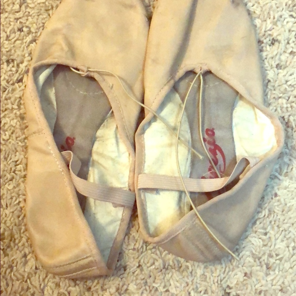 Beginner ballet shoes